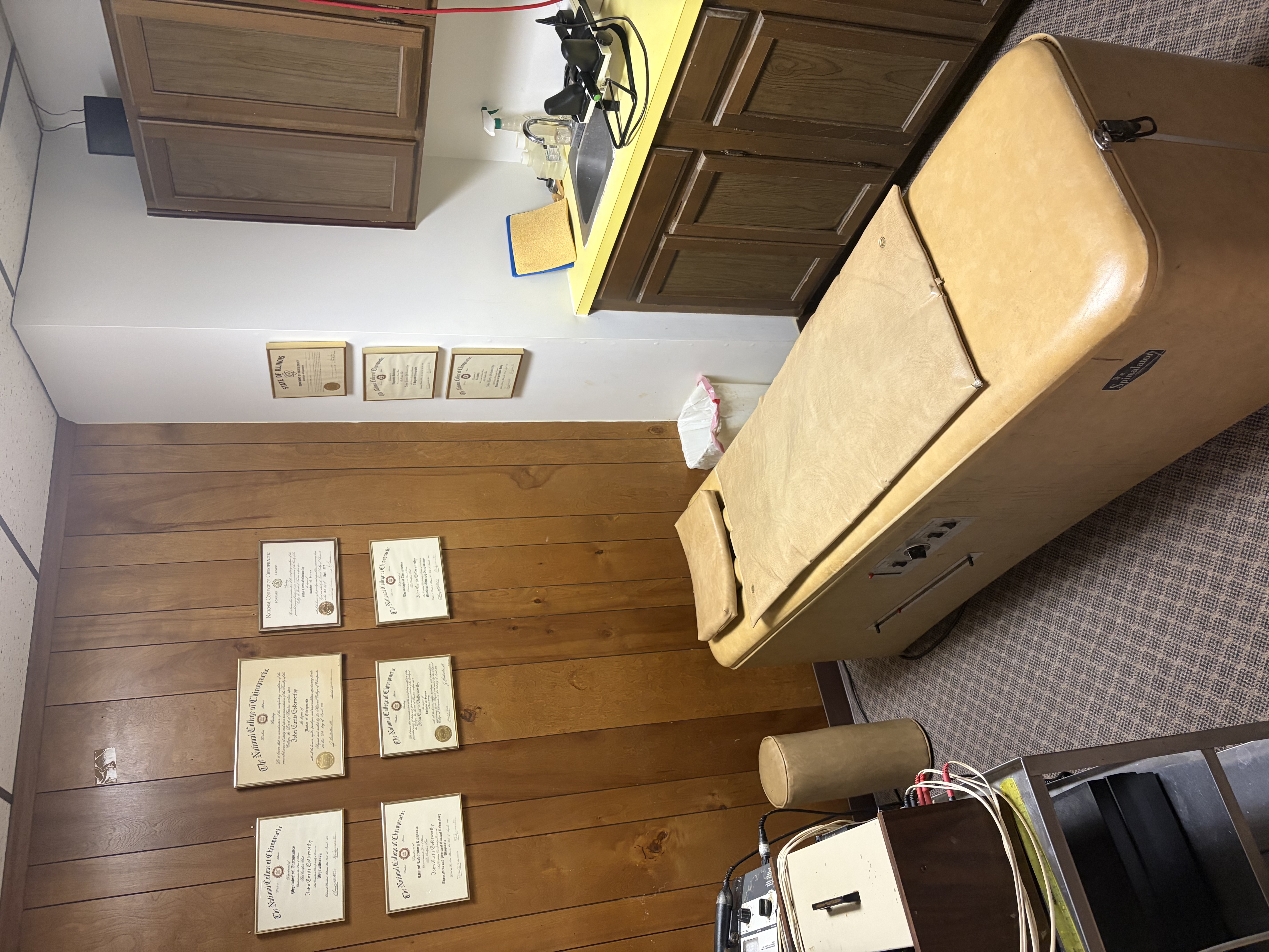 Doctor's Office and Diplomas